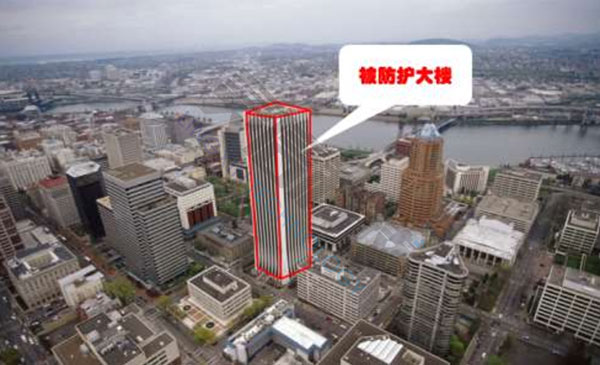 圖片關(guān)鍵詞 單建筑群區(qū)域防護(hù)圖